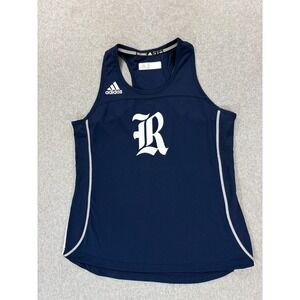 Rice Owls Adidas Screened Logo Running Track Jersey (Women's Medium) Blue